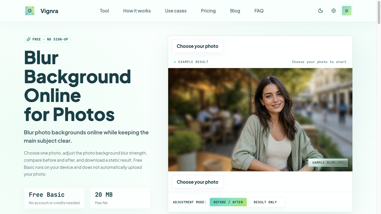 Blur Background